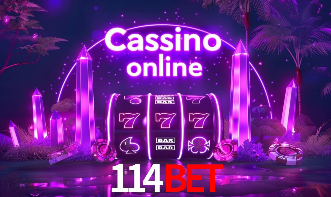 Imagem promocional da 114bet mostrando a plataforma e suas vantagens
